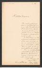 k.k. naturhistorisches Hofmuseum, Intendanzakten 1885-1896 (Hauer), Aktenzahl Z.445/1888, Seite 1